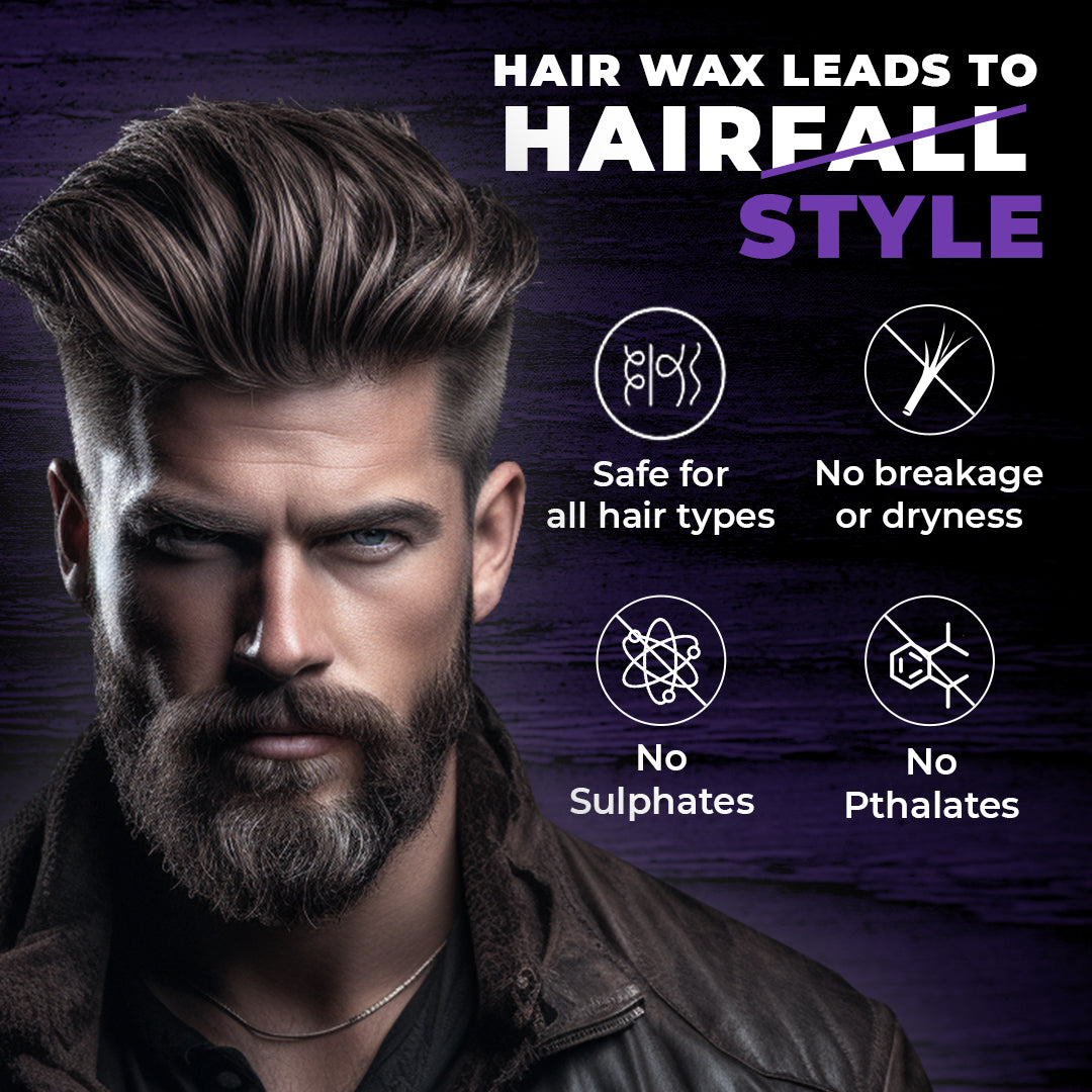 Beardo Hair Wax XXTRA STRONGHOLD Crystal Wax, Pack of 2 - Image 5 - Buy from Indicrest