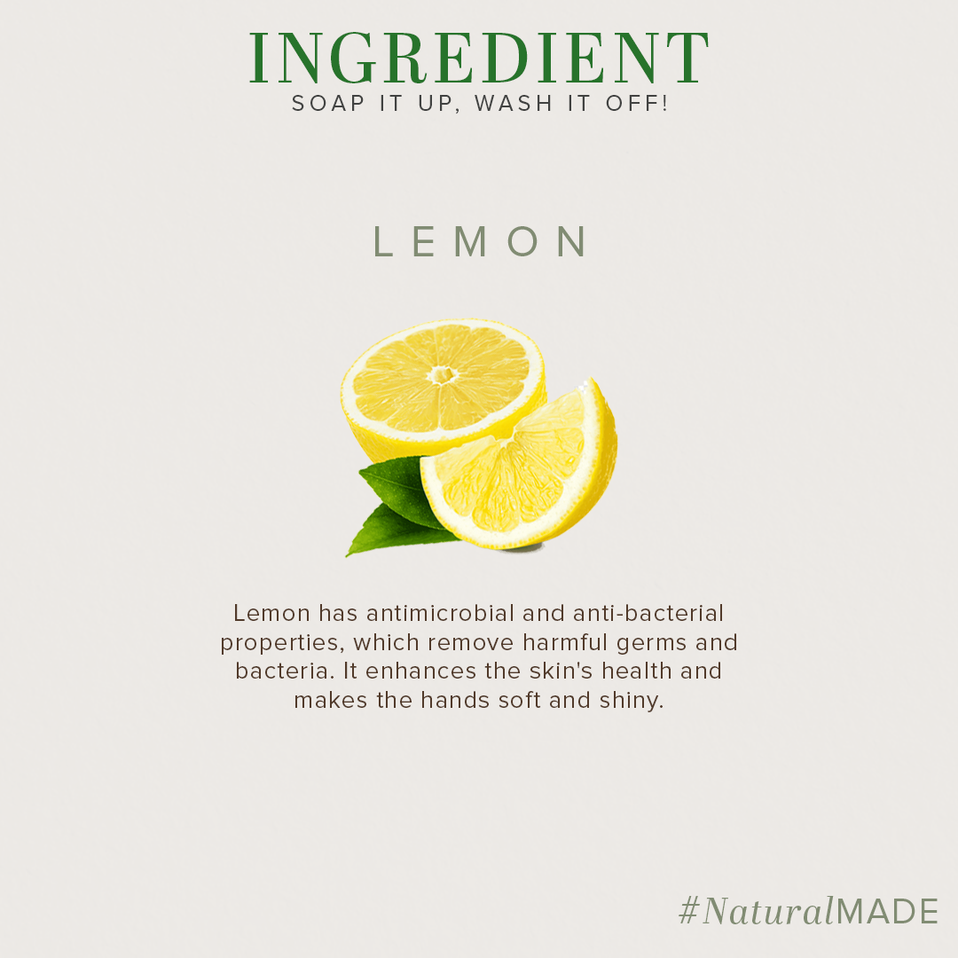 Khadi Natural Refreshing Lemon Handwash - 300ml - Image 3 - Buy from Indicrest
