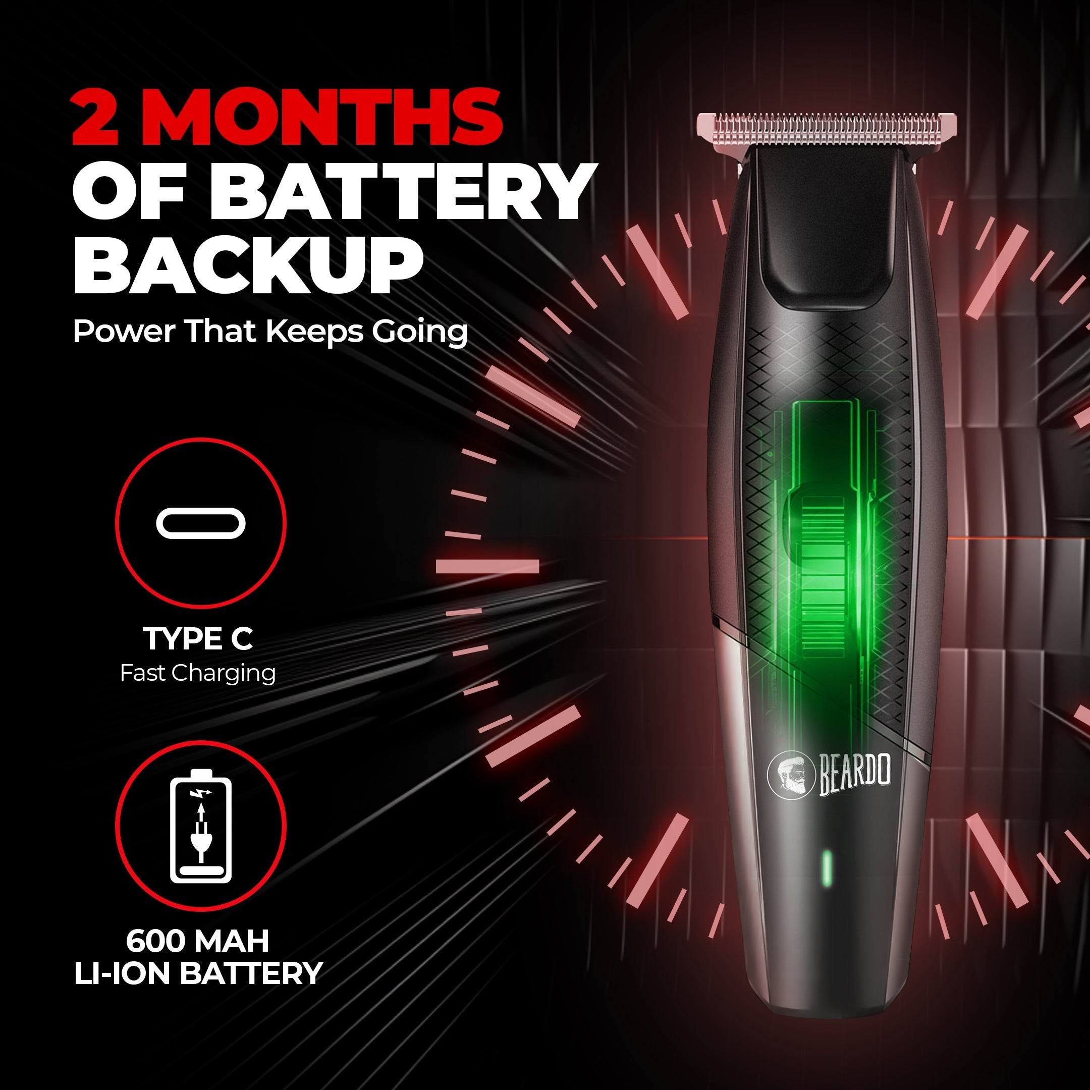 Beardo Ape-X EZ Trimmer - Image 5 - Buy from Indicrest