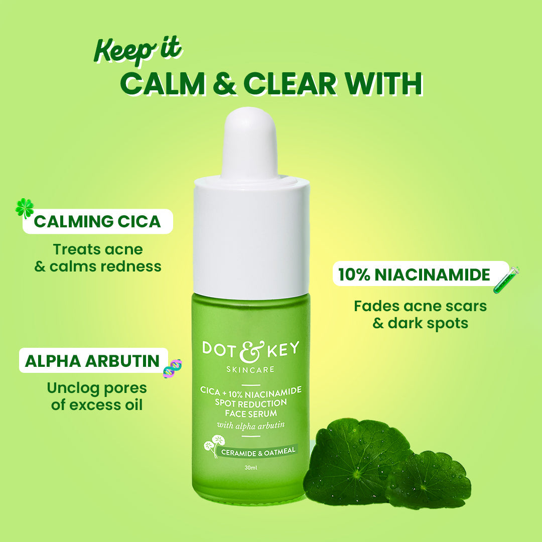 Dot & Key Peace Out Acne Super Cica Duo, (30ml+60ml)