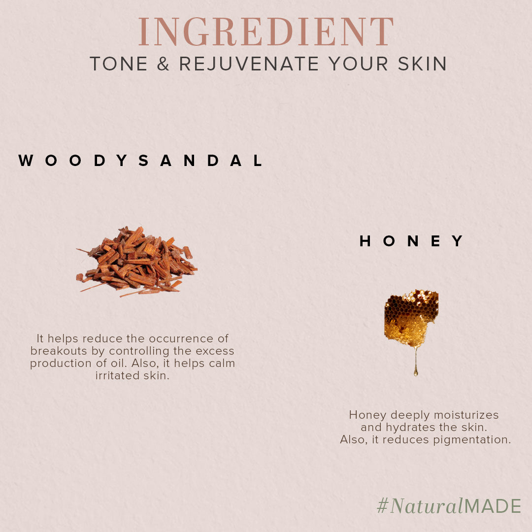 Khadi Natural Woody Sandal & Honey Soap Combo Pack Of 3 – 100gm Each - Image 3 - Buy from Indicrest