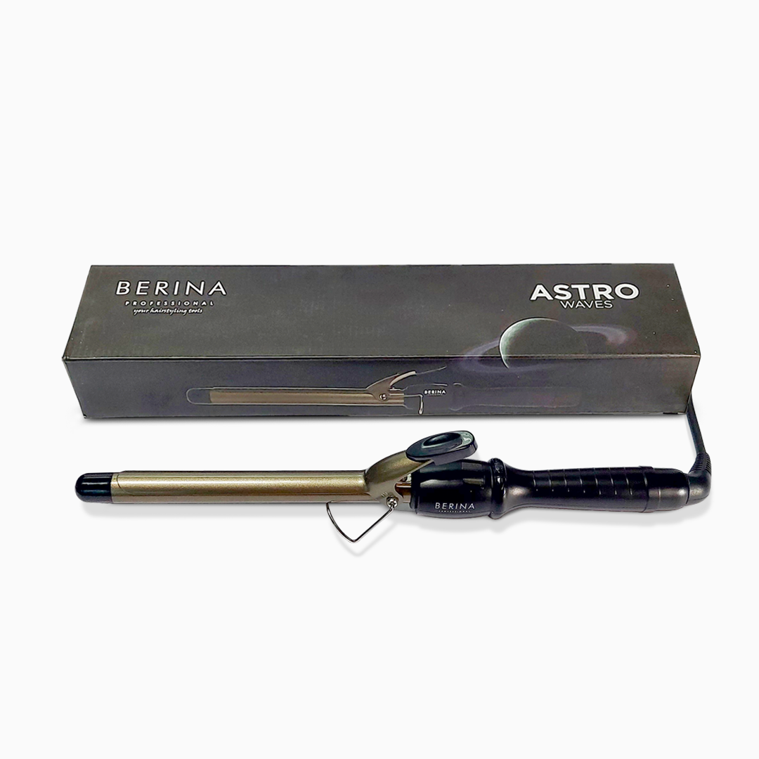 Berina Professional Astro Waves BC-1550 (19mm) | Tight Waves & Defined Curls for Fine to Medium Hair, 19 MM