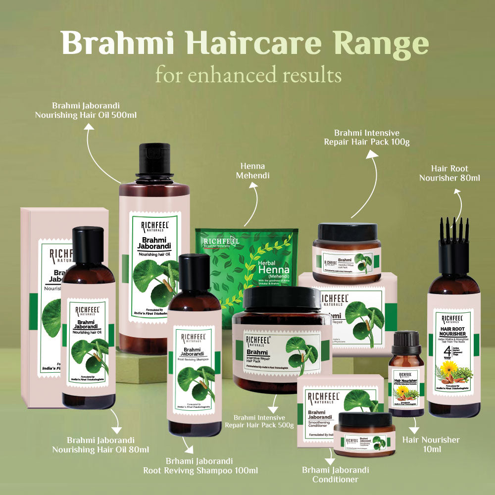 Richfeell Brahmi Jaborandi Smoothening Conditioner 50 gm - Image 4 - Buy from Indicrest