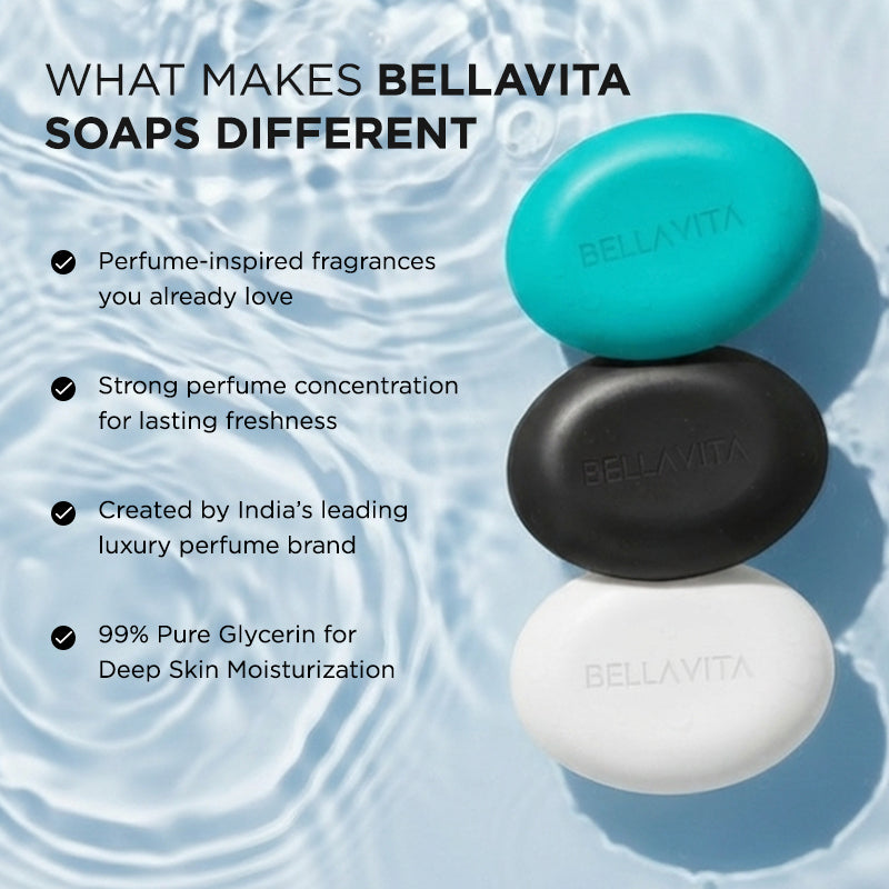 Perfumed Bathing Bar (Soap) For Men - 3 x 100g - Image 5 - Indicrest