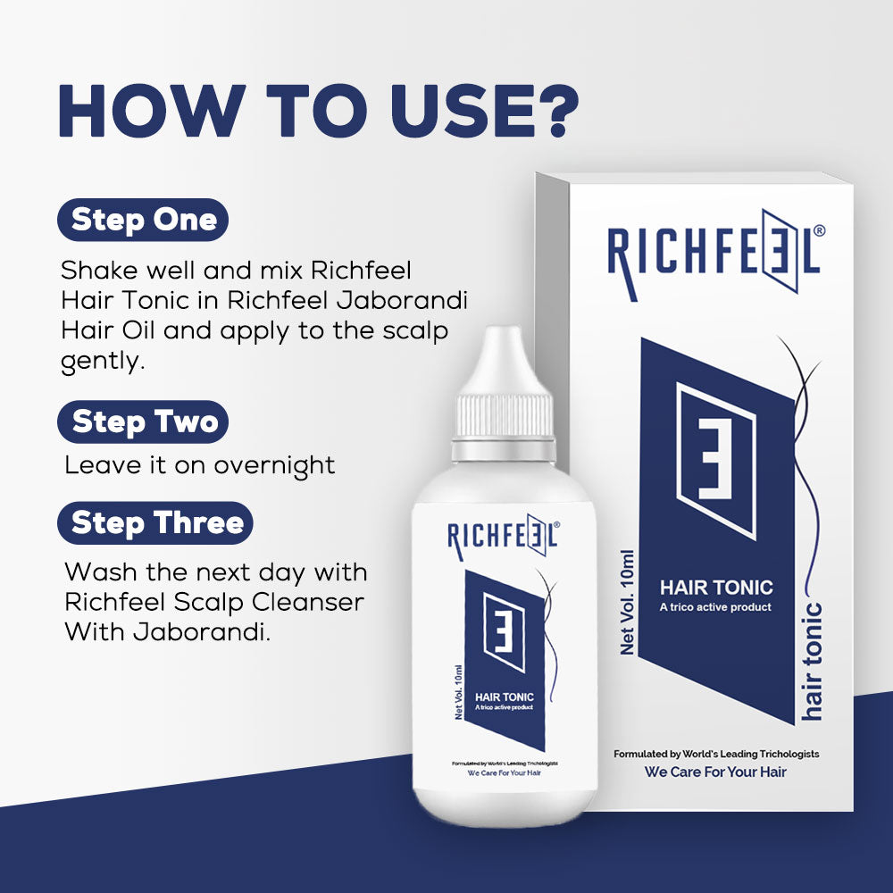 Richfeell Hair Tonic 10ml - Image 5 - Buy from Indicrest
