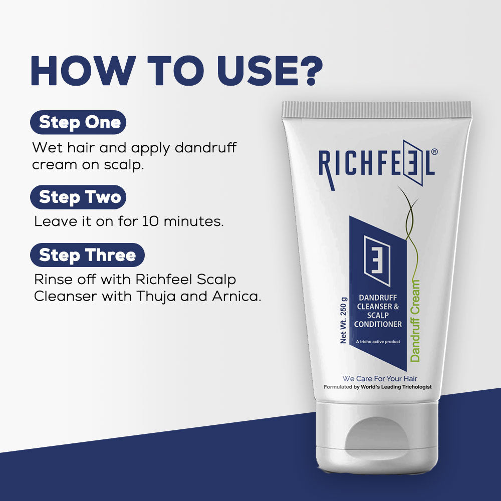 Richfeell Dandruff Cleanser & Scalp Conditioner 250g - Image 5 - Buy from Indicrest