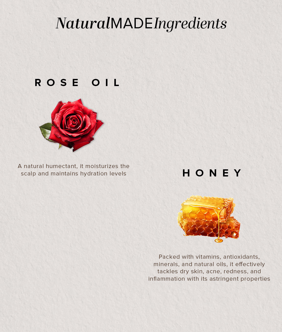 Khadi Natural Rose & Honey Moisturizer - 210ml - Image 3 - Buy from Indicrest