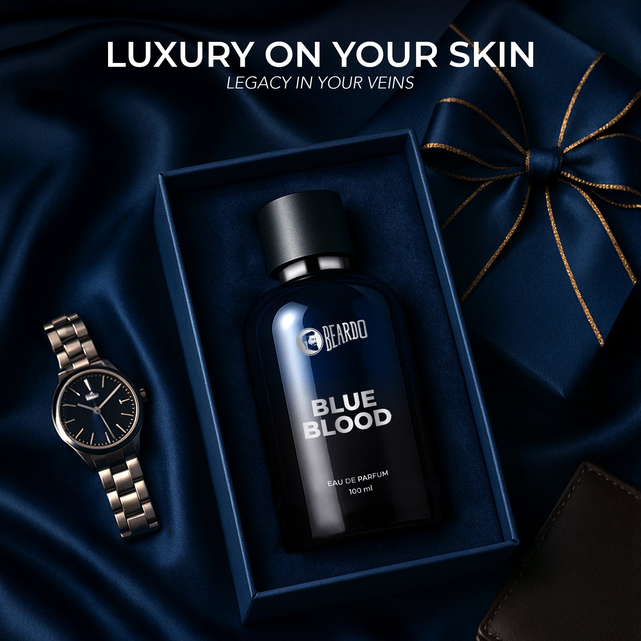 Beardo Blue Blood Perfume EDP, 100ml - Image 8 - Buy from Indicrest