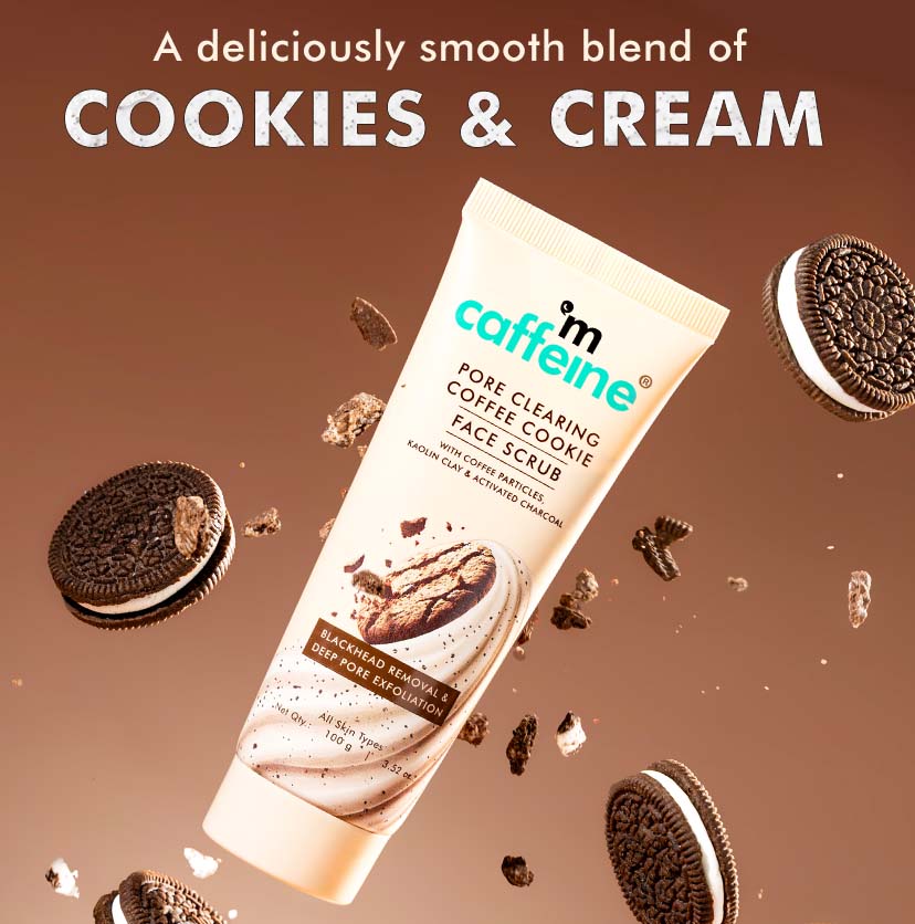Mcaffeine Pore Clear Coffee Cookie Face Scrub, 100g - Image 5 - Buy from Indicrest
