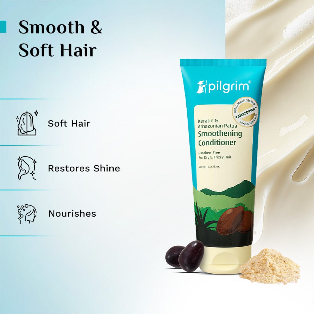 Pilgrim Patua Haircare Combo, Shampoo 200ml + Conditioner + 200ml + Hair Mask 200g - Image 5 - Buy from Indicrest