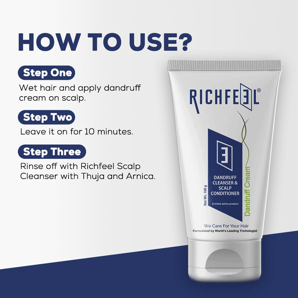 Richfeell Dandruff Cleanser & Scalp Conditioner 100g - Image 5 - Buy from Indicrest