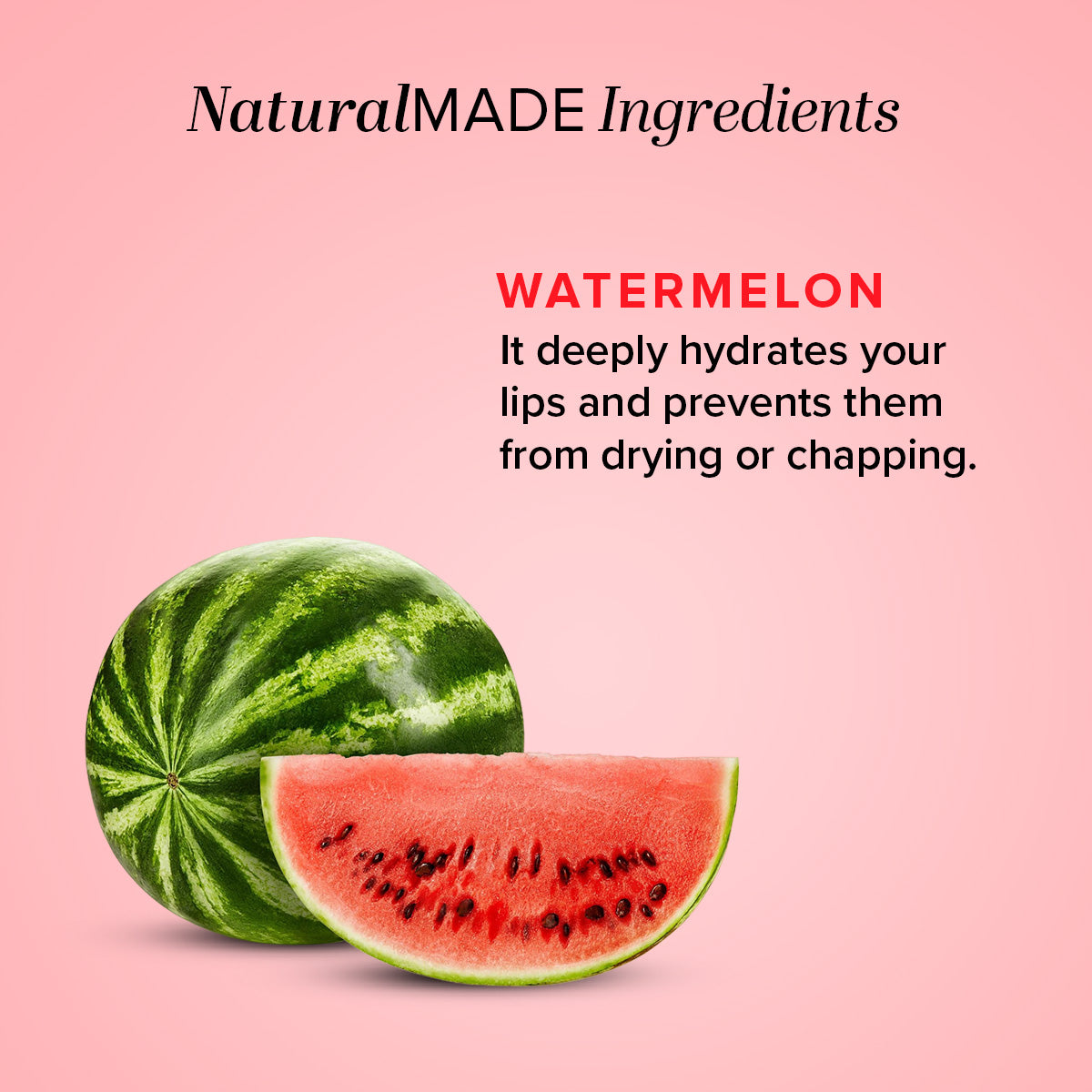 Khadi Natural Watermelon Lip Balm - 5gm - Image 3 - Buy from Indicrest
