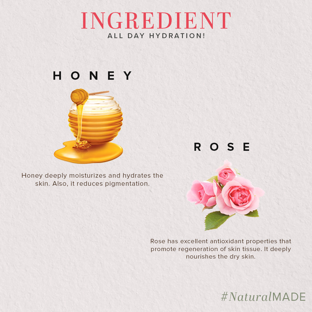 Khadi Natural Rose & Honey Body Wash SLS & Paraben Free - 210ml Sale - Image 4 - Buy from Indicrest