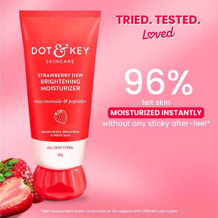 Dot & Key Strawberry + Niacinamide Moisturizer, 80g