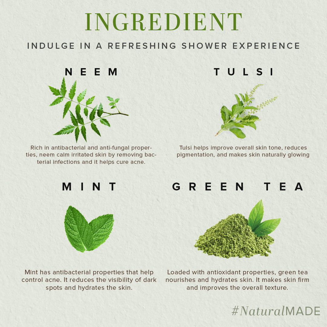 Khadi Natural Neem & Tulsi Face Wash - 210ml - Image 3 - Buy from Indicrest