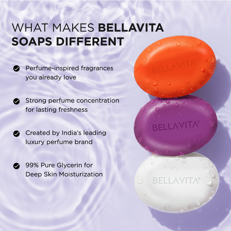 Perfumed Bathing Bar (Soap) For Women - 3 x 100g - Image 5 - Indicrest