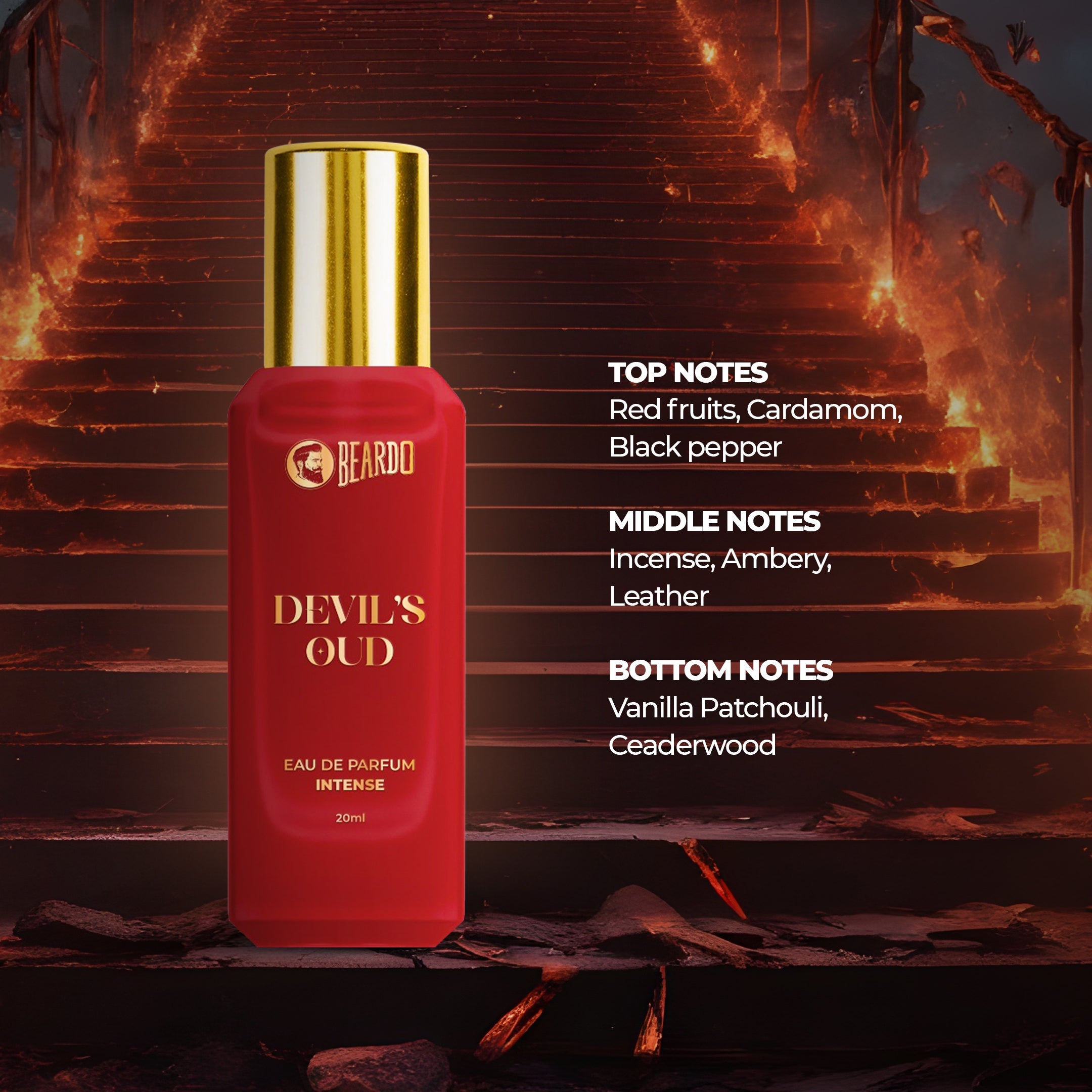 Beardo Three Worlds of Oud Luxury Perfume Giftset 20ml X 3 - Image 4 - Buy from Indicrest