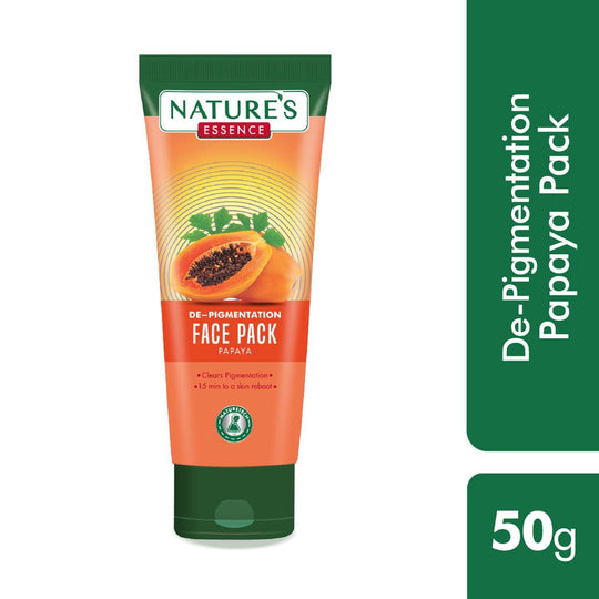 Nature's Essence De-Pigmentation Papaya Face Pack, 50g Buy at Indicrest