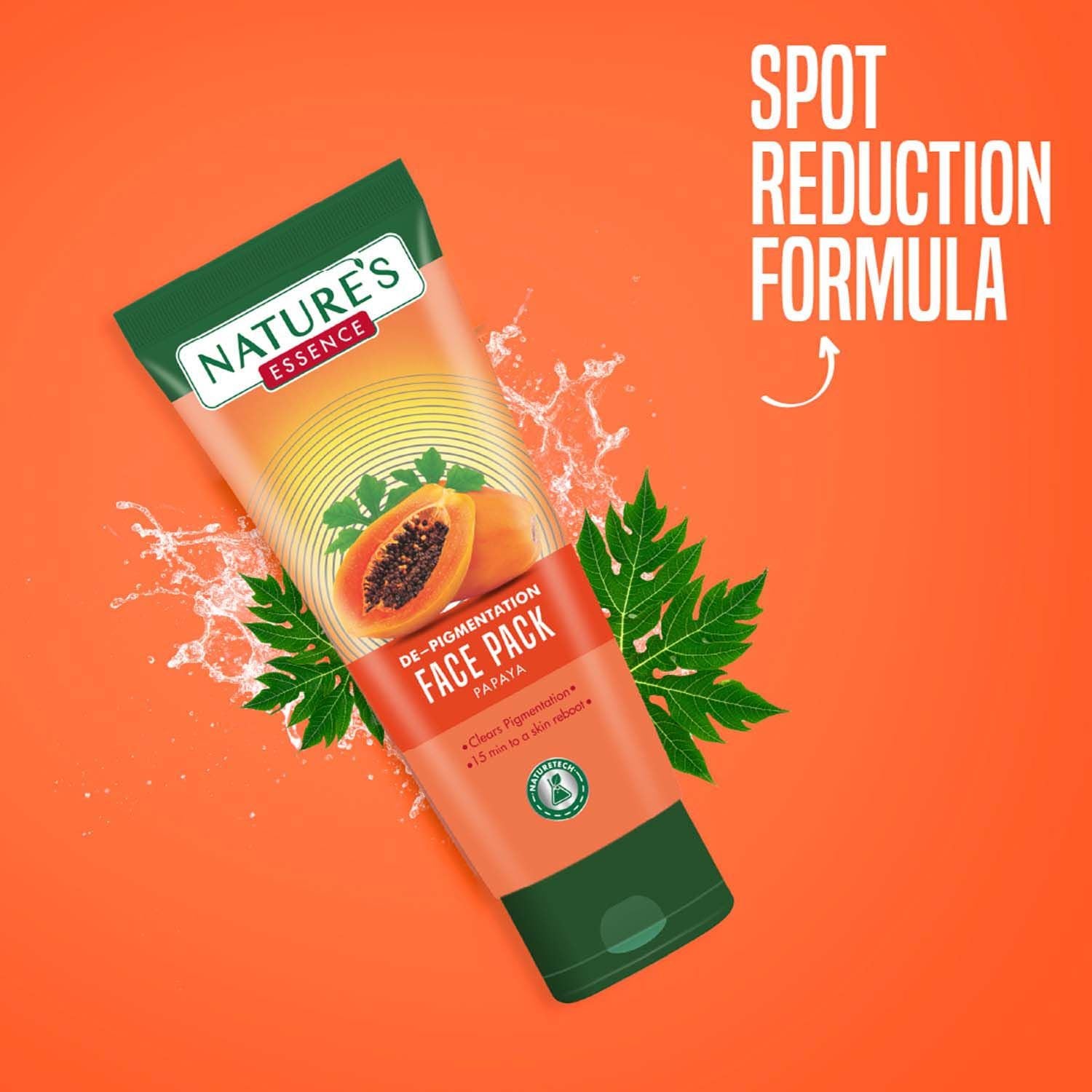 Nature's Essence De-Pigmentation Papaya Face Pack, 50g Buy at Indicrest Image 5