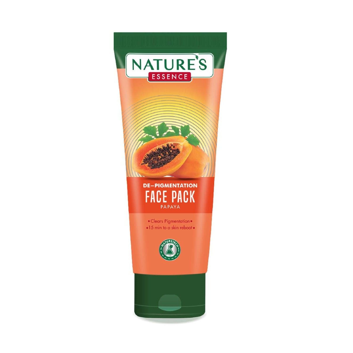 Nature's Essence De-Pigmentation Papaya Face Pack, 50g Buy at Indicrest Image 2