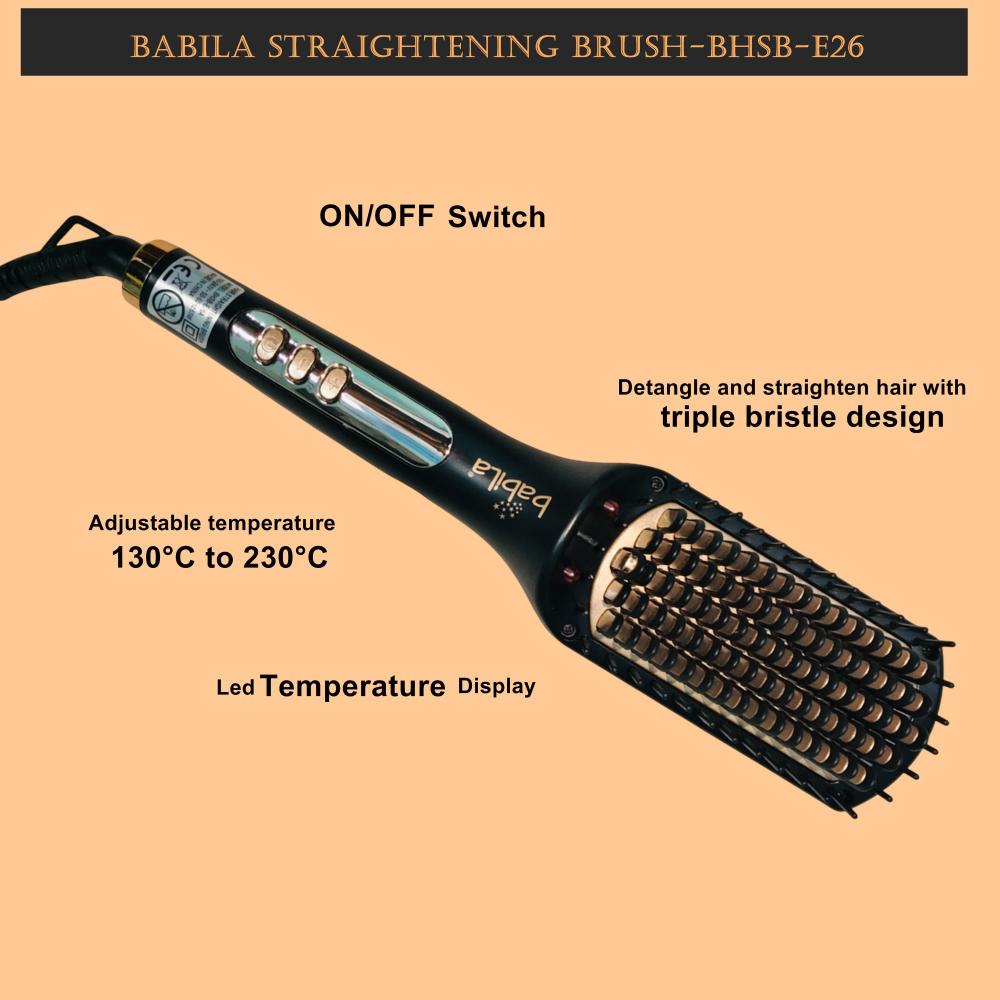 Babila Straightening Brush, 190g Buy at Indicrest Image 2