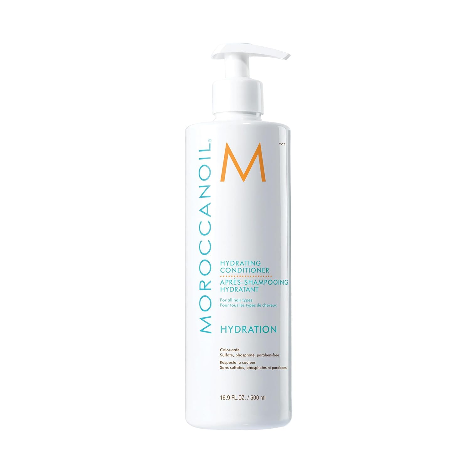 Moroccanoil Hydrating Conditioner | Argan Oil, Vitamin A+E, Red Algae | Daily Use For All Hair Types, 500ml