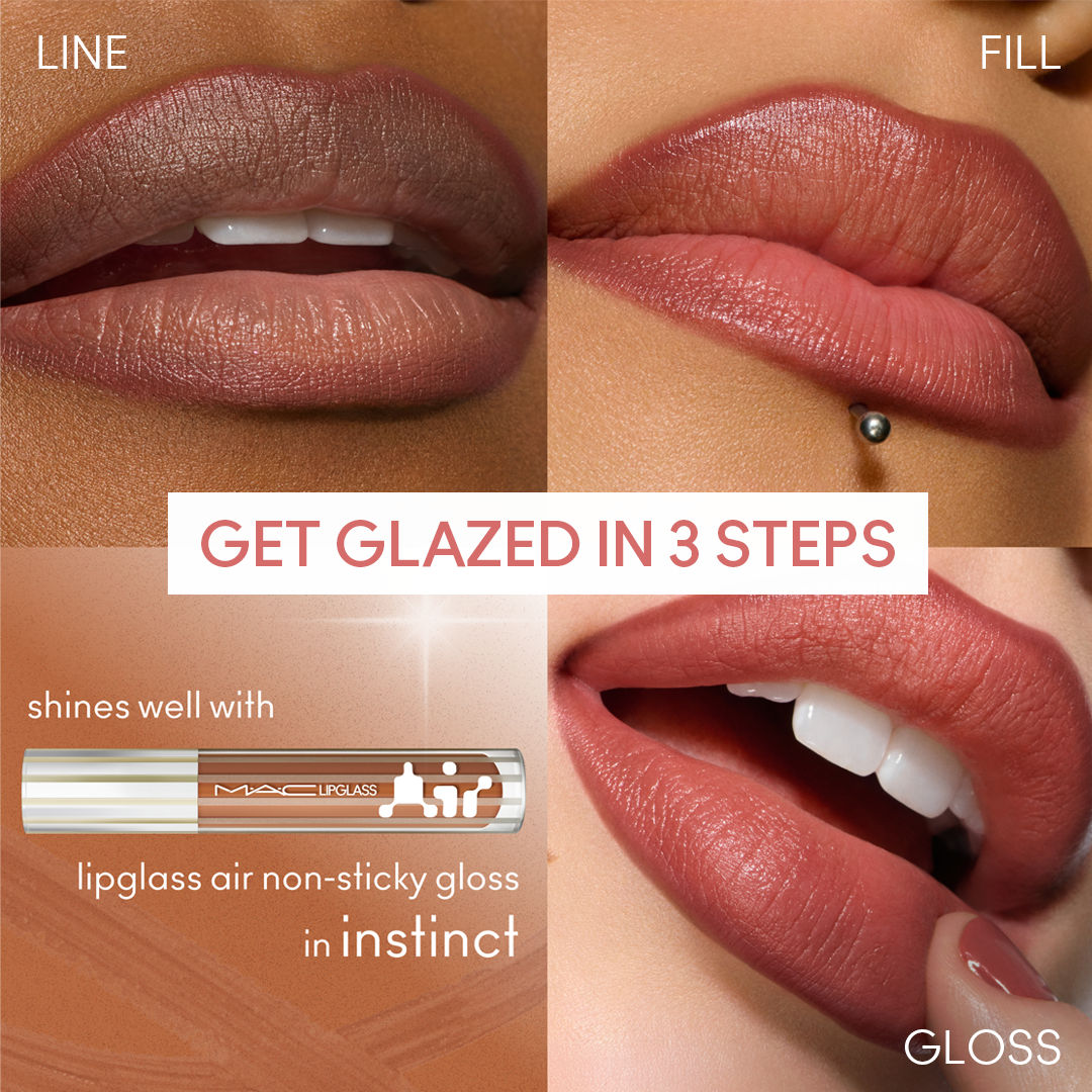 M.A.C Lip Glazer - Whirlin, 0.25g Buy at Indicrest Image 3
