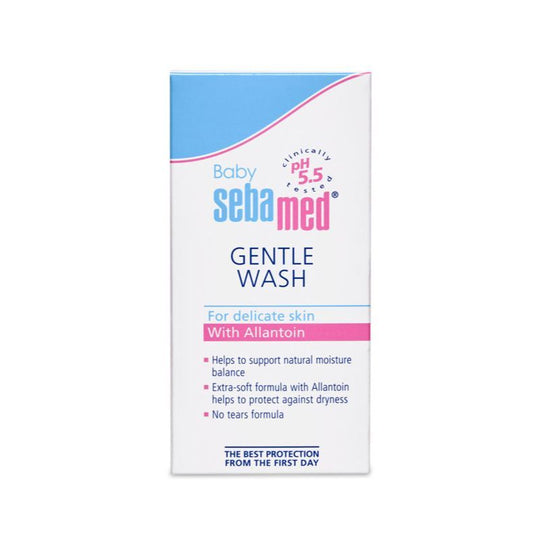 Sebamed Baby Gentle Wash, PH 5.5, With Allantoin,No Tears Formula, Clinically Tested, 50ml