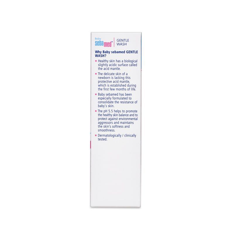 Sebamed Baby Gentle Wash, PH 5.5, With Allantoin,No Tears Formula, Clinically Tested, 50ml