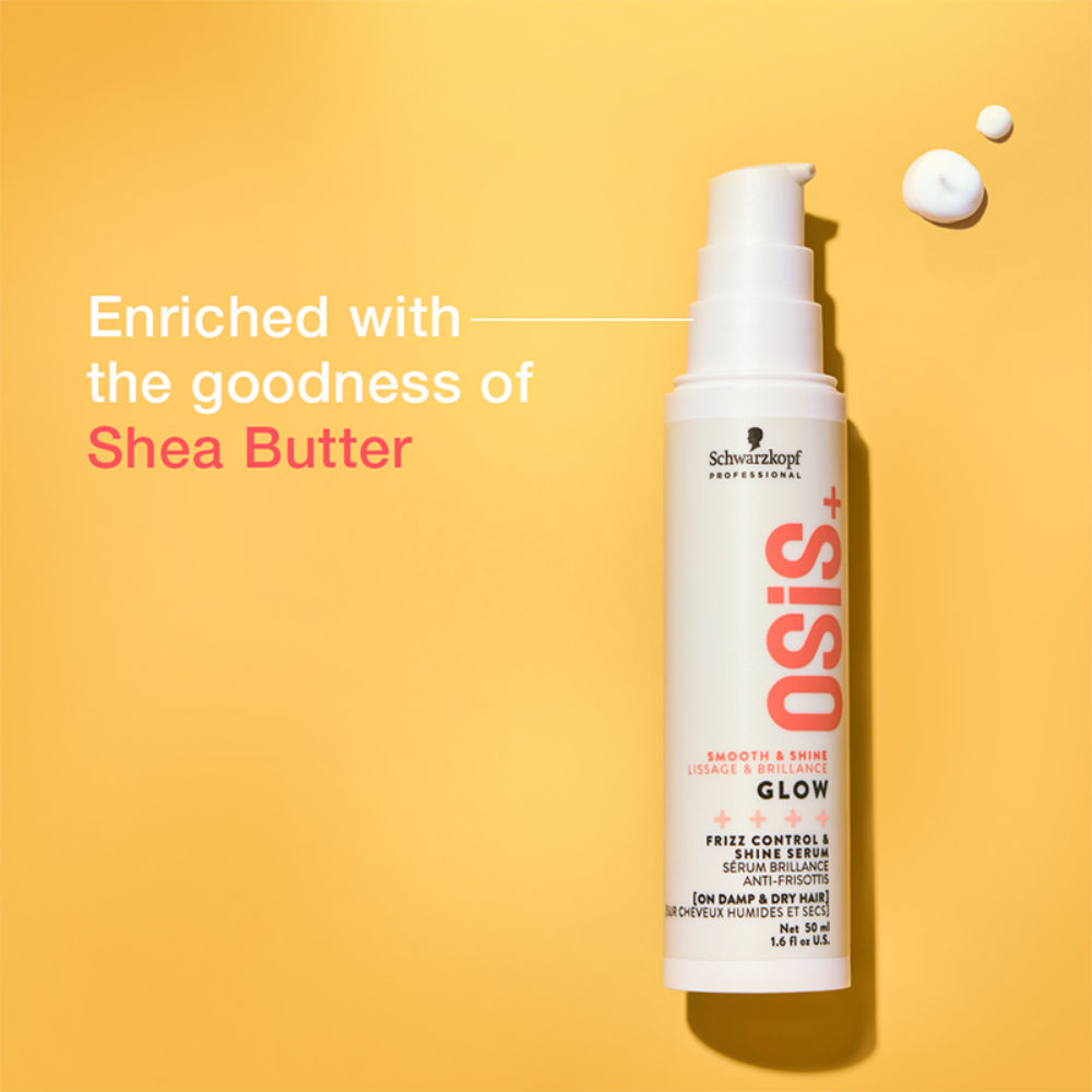Schwarzkopf Professional Osis+ Glow Anti-Frizz Shine Hair Serum, 50ml Buy at Indicrest Image 4