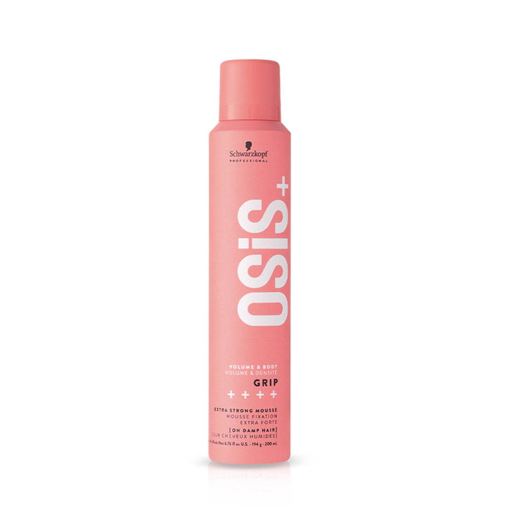 Schwarzkopf Professional OSiS+ Grip Extra Strong Hair Styling Mousse, 200ml Buy at Indicrest