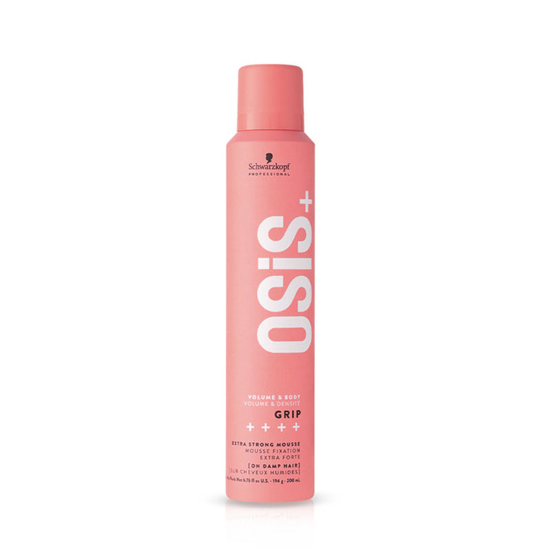Schwarzkopf Professional OSiS+ Grip Extra Strong Hair Styling Mousse, 200ml Buy at Indicrest