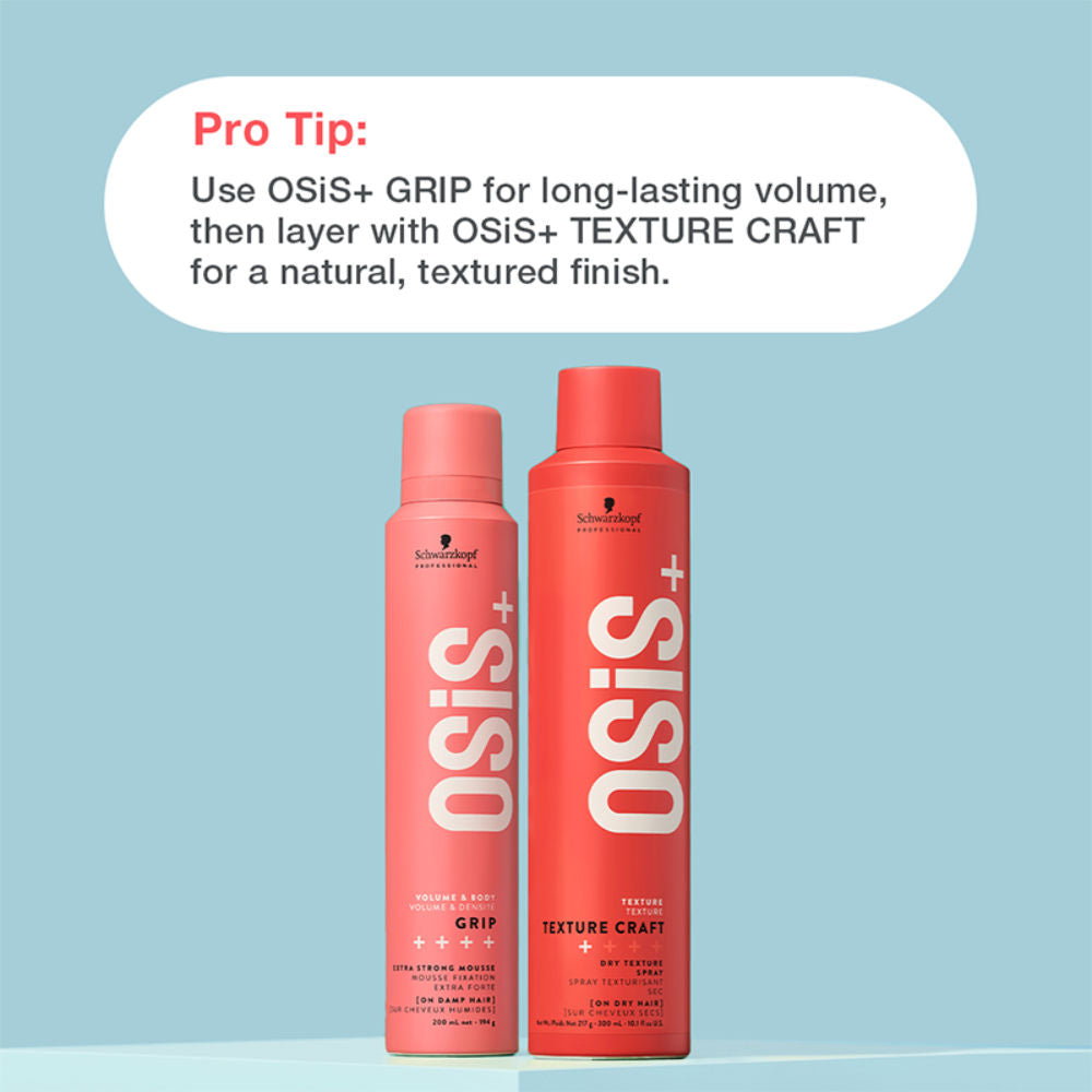 Schwarzkopf Professional OSiS+ Grip Extra Strong Hair Styling Mousse, 200ml Buy at Indicrest Image 8