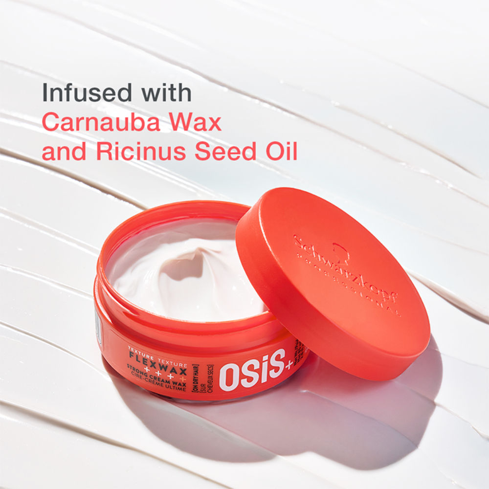 Schwarzkopf Professional OSiS+ Flexwax Strong Hair Styling Cream Wax, 85ml Buy at Indicrest Image 4