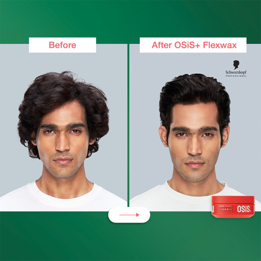 Schwarzkopf Professional OSiS+ Flexwax Strong Hair Styling Cream Wax, 85ml Buy at Indicrest Image 6
