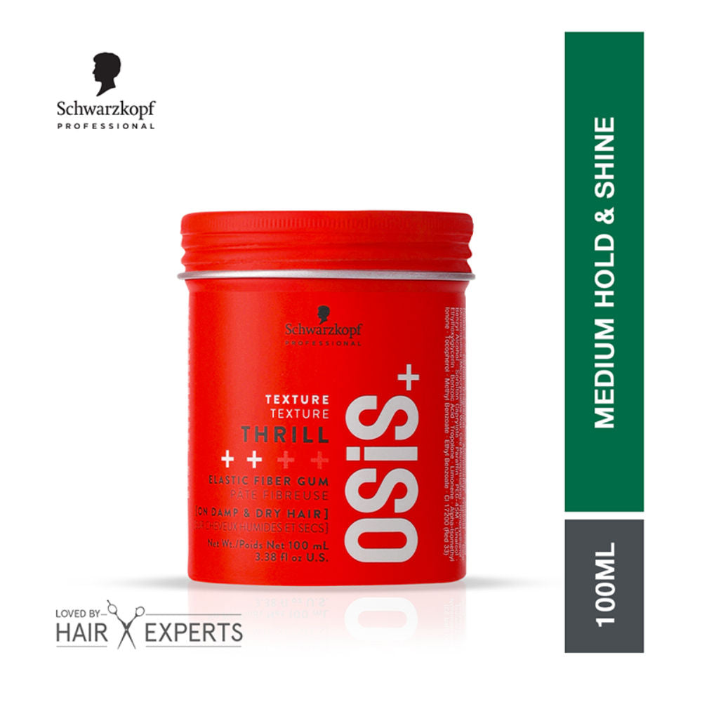 Schwarzkopf Professional OSiS+ Thrill Elastic Hair Styling Fibre Gum, 100ml Buy at Indicrest Image 2