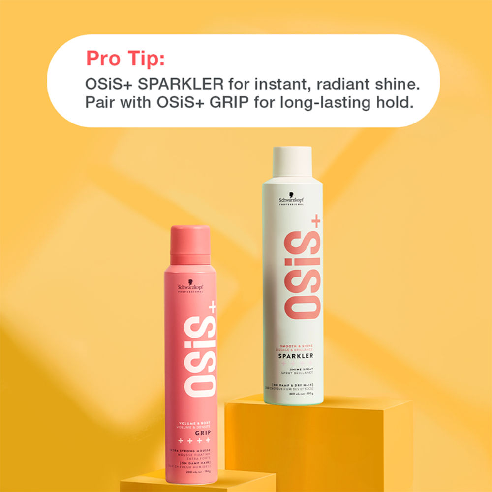 Schwarzkopf Professional OSiS+ Sparkler Hair Styling Shine Spray, 300ml Buy at Indicrest Image 8