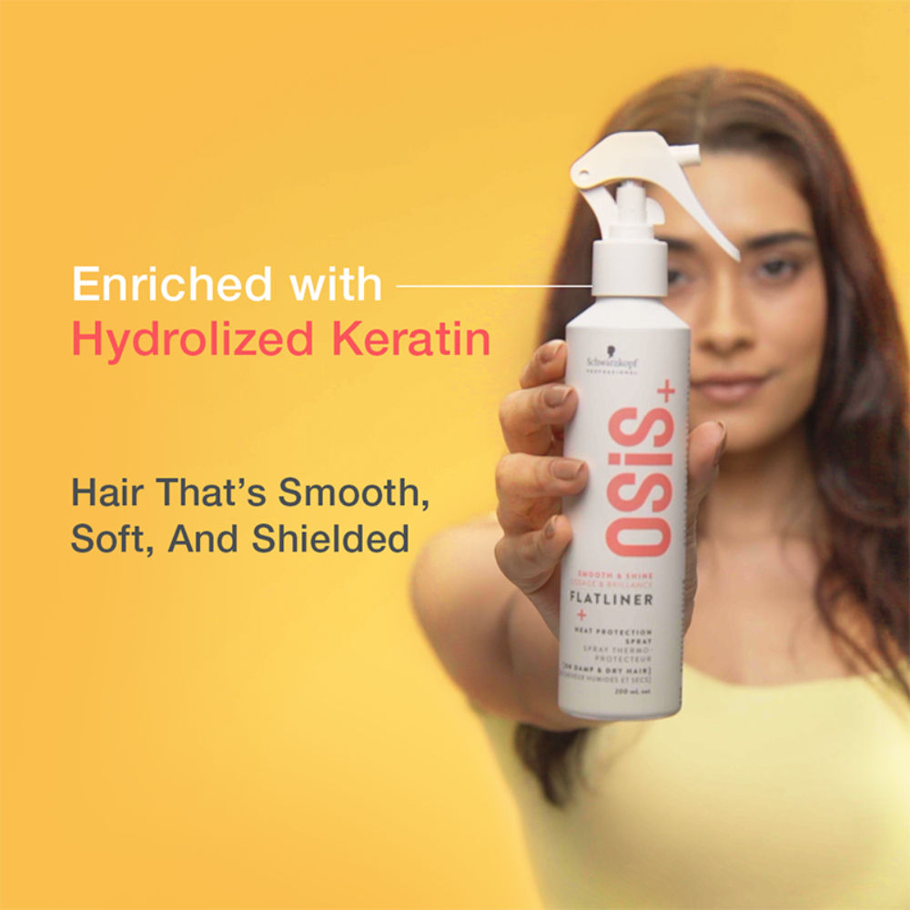 Schwarzkopf Professional OSiS+ Flatliner Heat Protection Spray, 200ml Buy at Indicrest Image 4