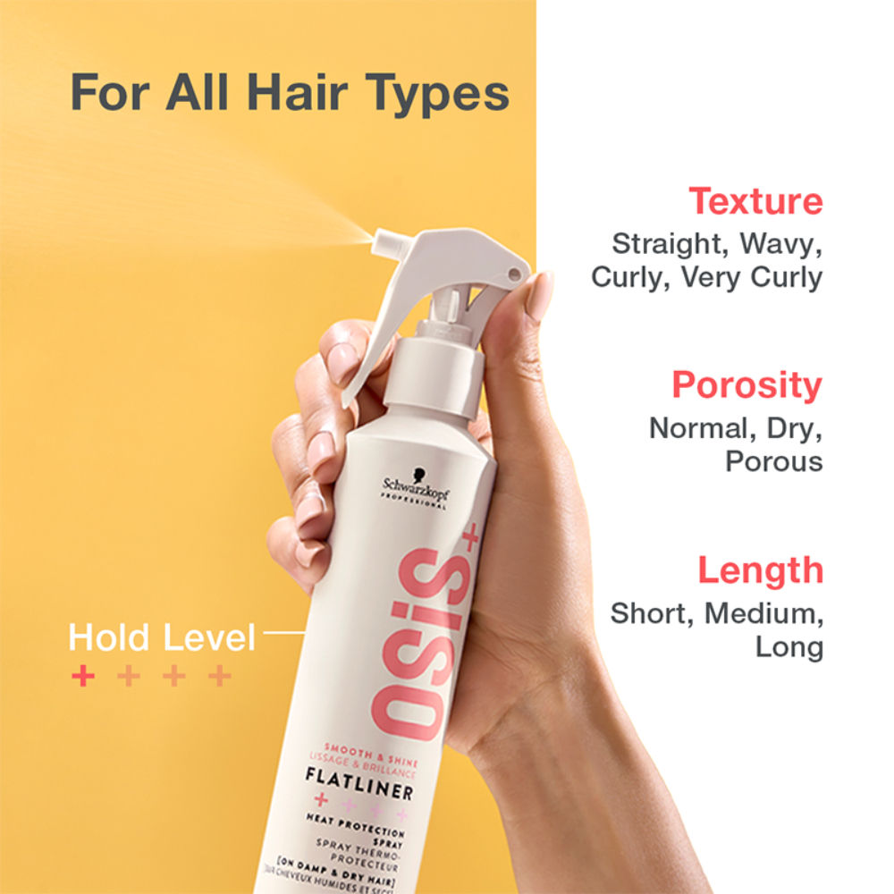Schwarzkopf Professional OSiS+ Flatliner Heat Protection Spray, 200ml Buy at Indicrest Image 7