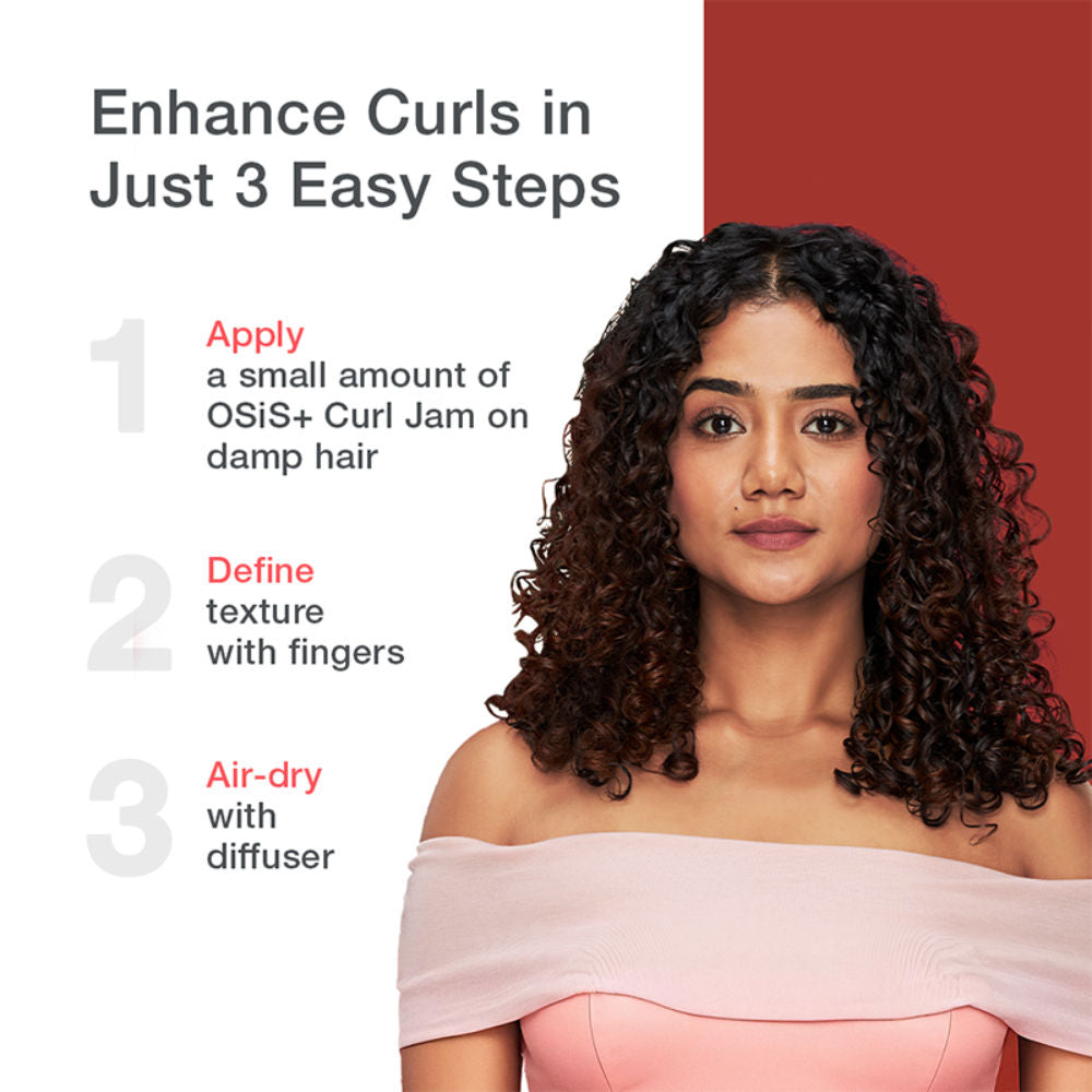 Schwarzkopf Professional OSiS+ Bounty Balm Rich Curl Cream, 150ml Buy at Indicrest Image 5