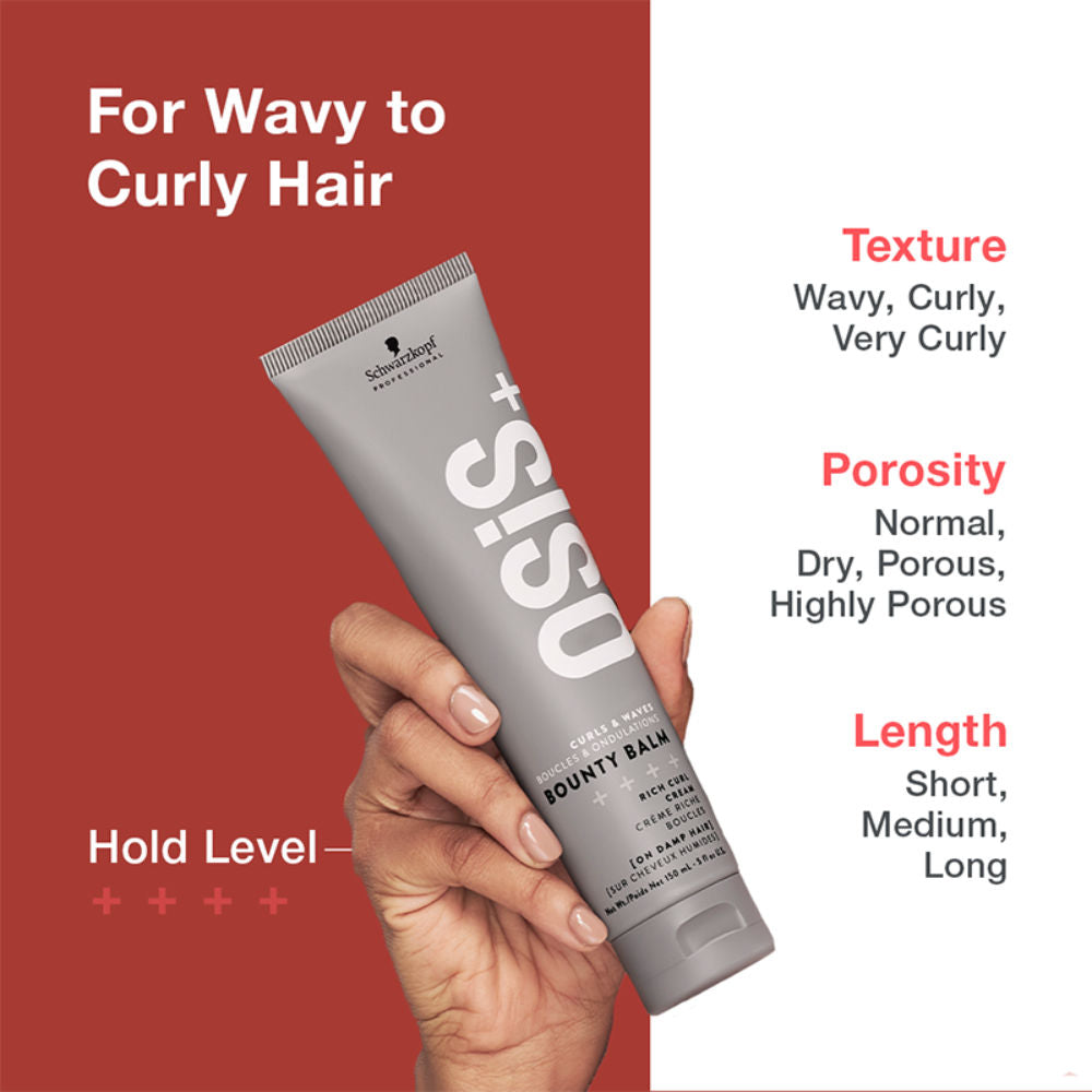 Schwarzkopf Professional OSiS+ Bounty Balm Rich Curl Cream, 150ml Buy at Indicrest Image 7