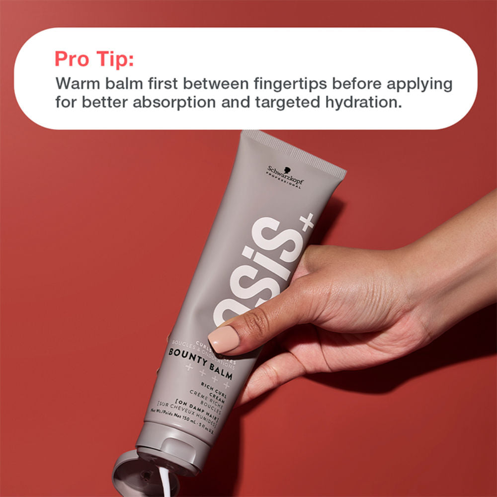 Schwarzkopf Professional OSiS+ Bounty Balm Rich Curl Cream, 150ml Buy at Indicrest Image 8