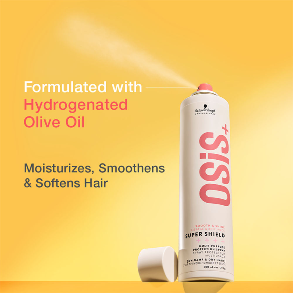 Schwarzkopf Professional OSiS+ Super Shield Hair Spray, 300ml Buy at Indicrest Image 4