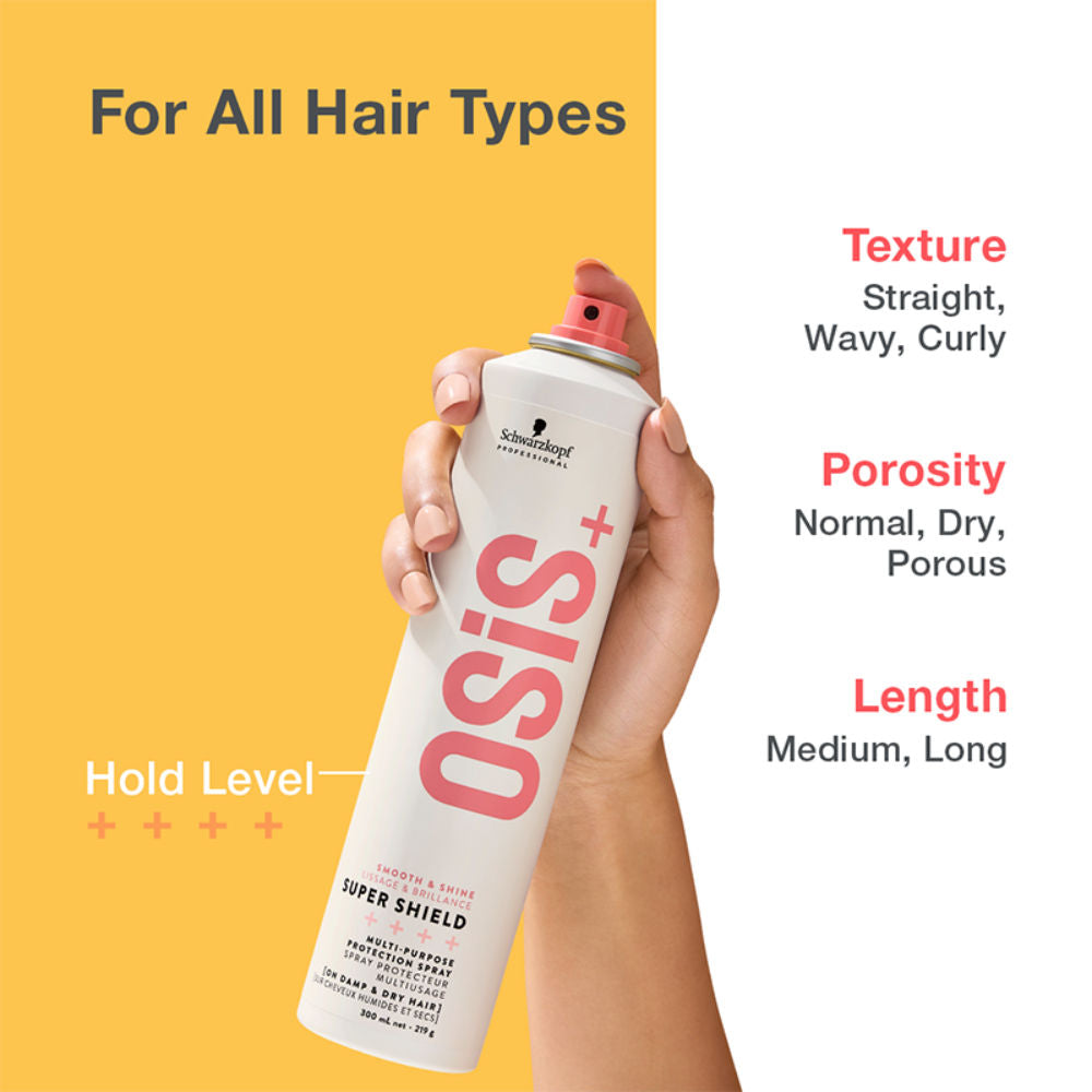 Schwarzkopf Professional OSiS+ Super Shield Hair Spray, 300ml Buy at Indicrest Image 7