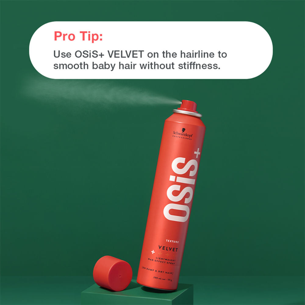 Schwarzkopf Professional OSiS+ Velvet Lightweight Wax-Effect Spray, 200ml Buy at Indicrest Image 8