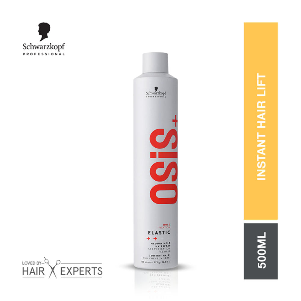 Schwarzkopf Professional Osis+ Elastic Anti Humidity Medium Hold Vegan Hair Spray, 500ml Buy at Indicrest Image 2