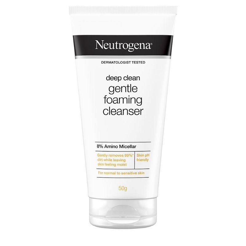 Neutrogena Gentle Cleanser, 50g + Sunscreen, 30g