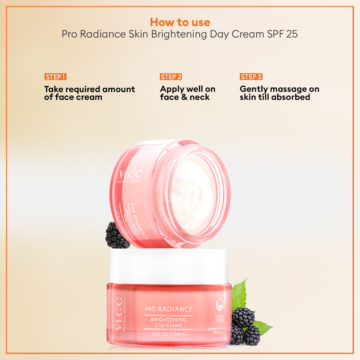 VLCC Honey Moisturiser and Pro Radiance Skin Brightening Day Cream SPF 25 PA +++ Combo - Image 5 - Buy from Indicrest