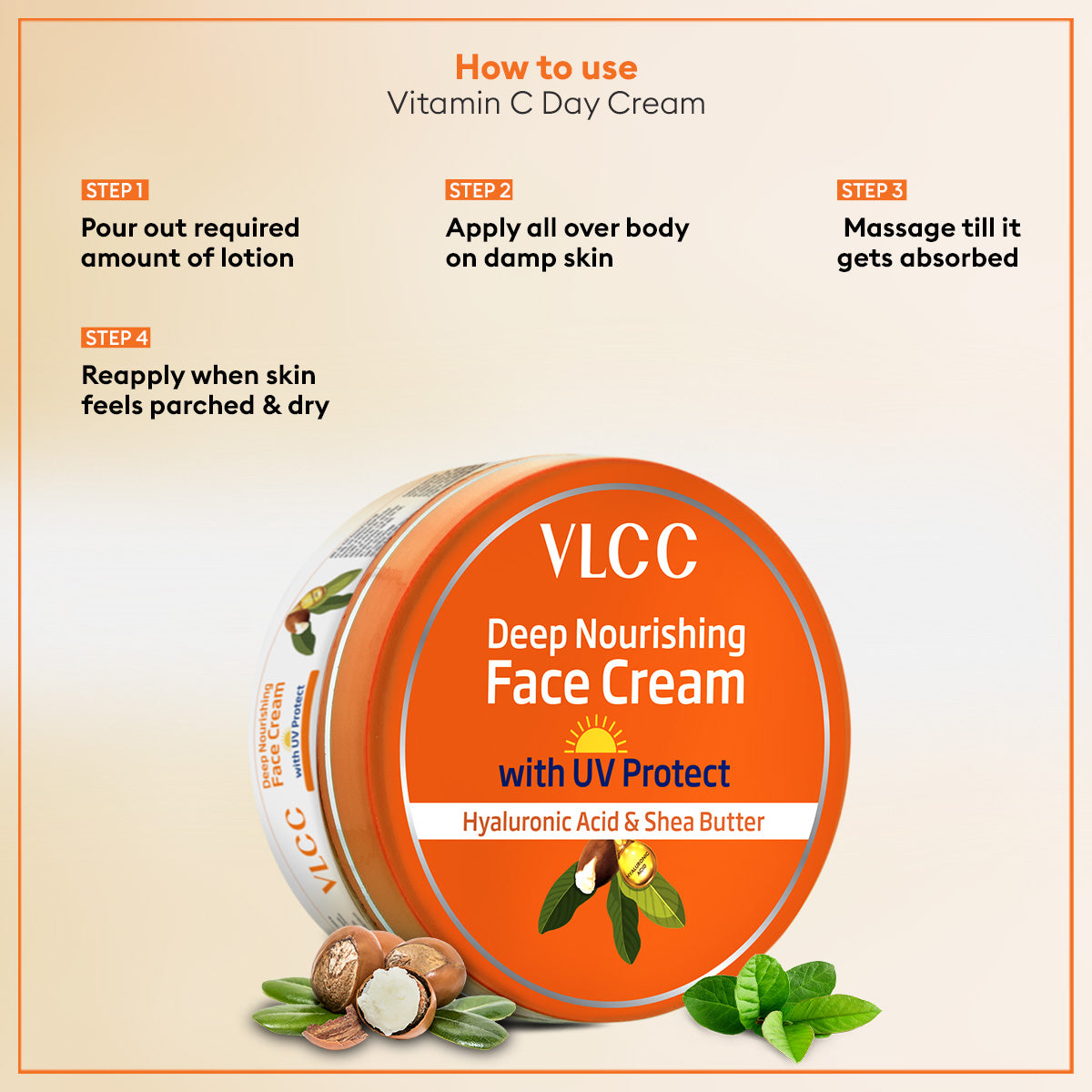 VLCC Honey Moisturiser and UV Protect Face Cream Combo - Image 5 - Buy from Indicrest