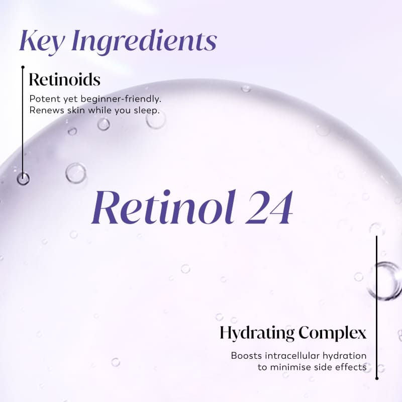 Olay Retinol 24 Night Moisturiser Renews & Resurfaces Skin No Redness Or Irritation Fragrance Free, 8g Buy at Indicrest Image 4